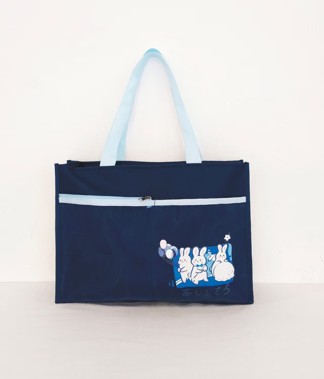 A3 art bag for primary school students, large-capacity waterproof Oxford cloth handbag pic 2