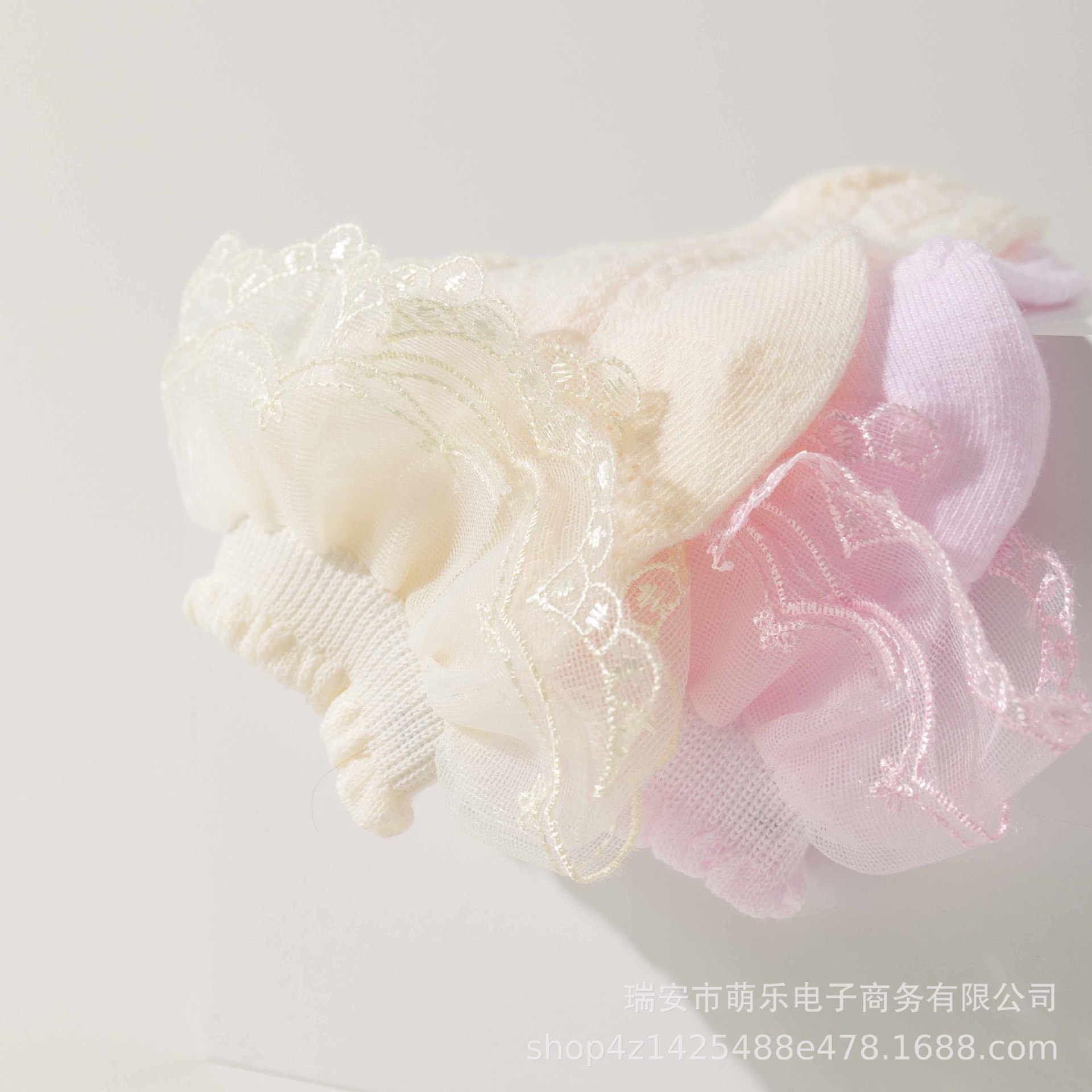 儿童拉丁舞舞蹈花边袜女童蕾丝薄款公主袜棉春秋夏白色花边袜女详情10