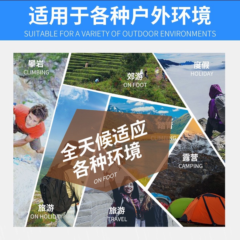 NEW跨境户外休闲登山包大容量多功能徒步运动双肩背包轻量防水详情12