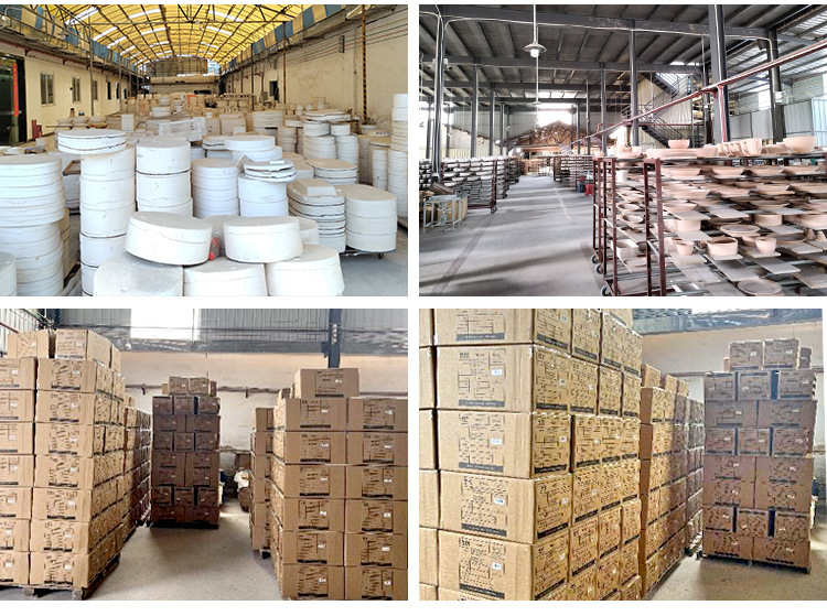 空气炸锅专用陶瓷舒芙蕾烤碗蒸蛋碗简约圆形白色家用布丁甜品碗详情14