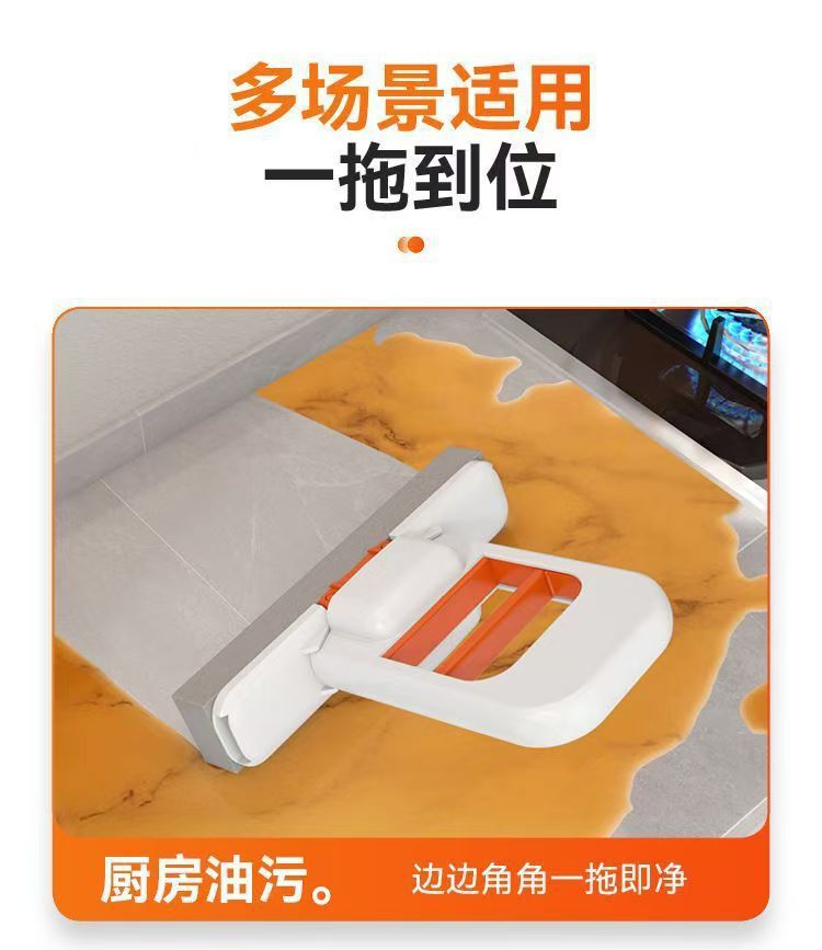 Hand-washable indoor dual-purpose small rubber cotton mop, household desktop dry and wet spray mini handheld mop pic 9