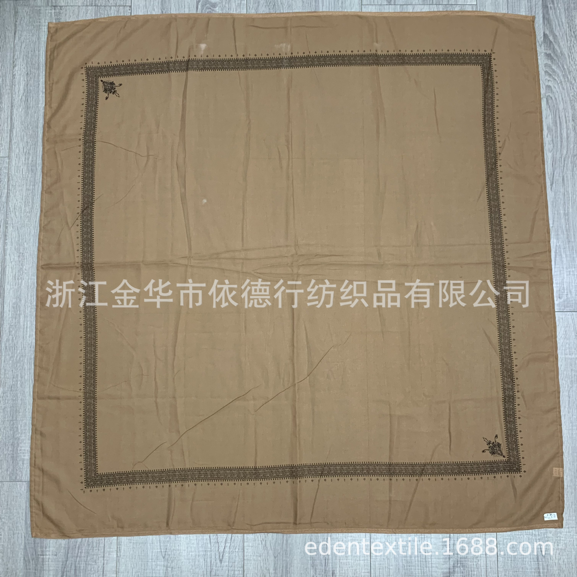 阿拉伯头巾也门沙特阿拉伯阿曼涤纶印花头巾TR印花围巾跨境批发详情5