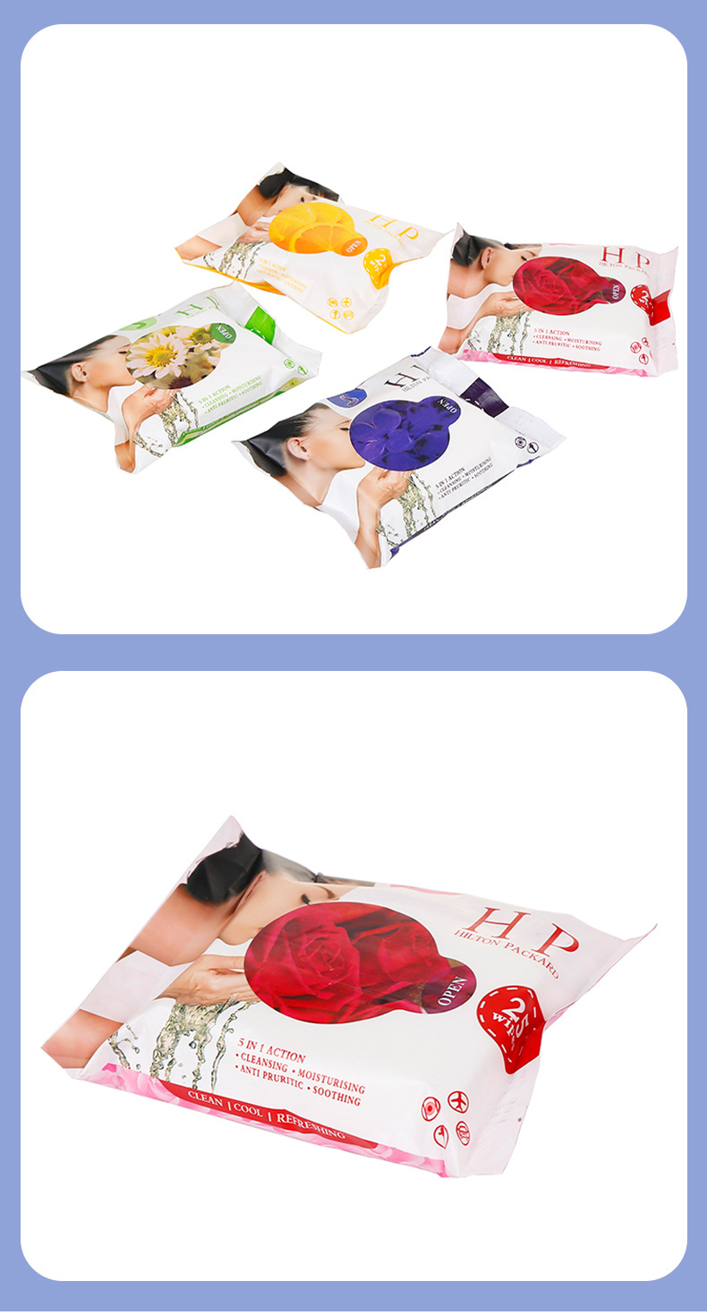 美女卸妆湿巾旅行便携小包滋润随身装便携湿纸巾成人锁水清洁纸巾详情11