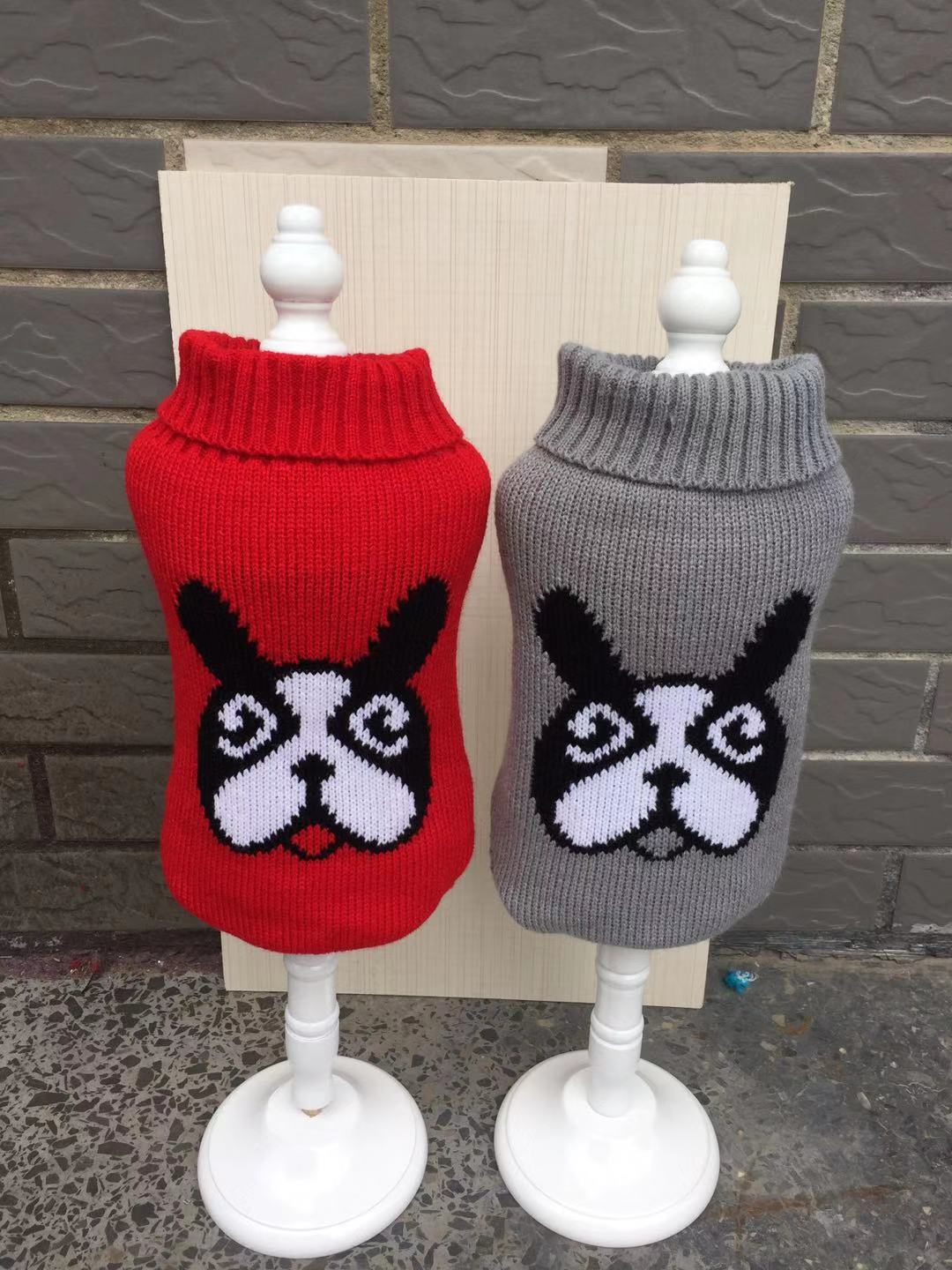 Double-layer warm pet sweaters, Teddy Chihuahuas, fashionable cat and dog clothes. Large quantities can be negotiated pic 5