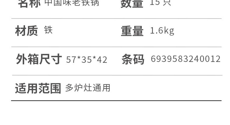 Good Partner Factory wholesale Chinese-style wok, nitrogen-coated non-stick iron wok, cooking wok gift, one-piece consignment pic 18