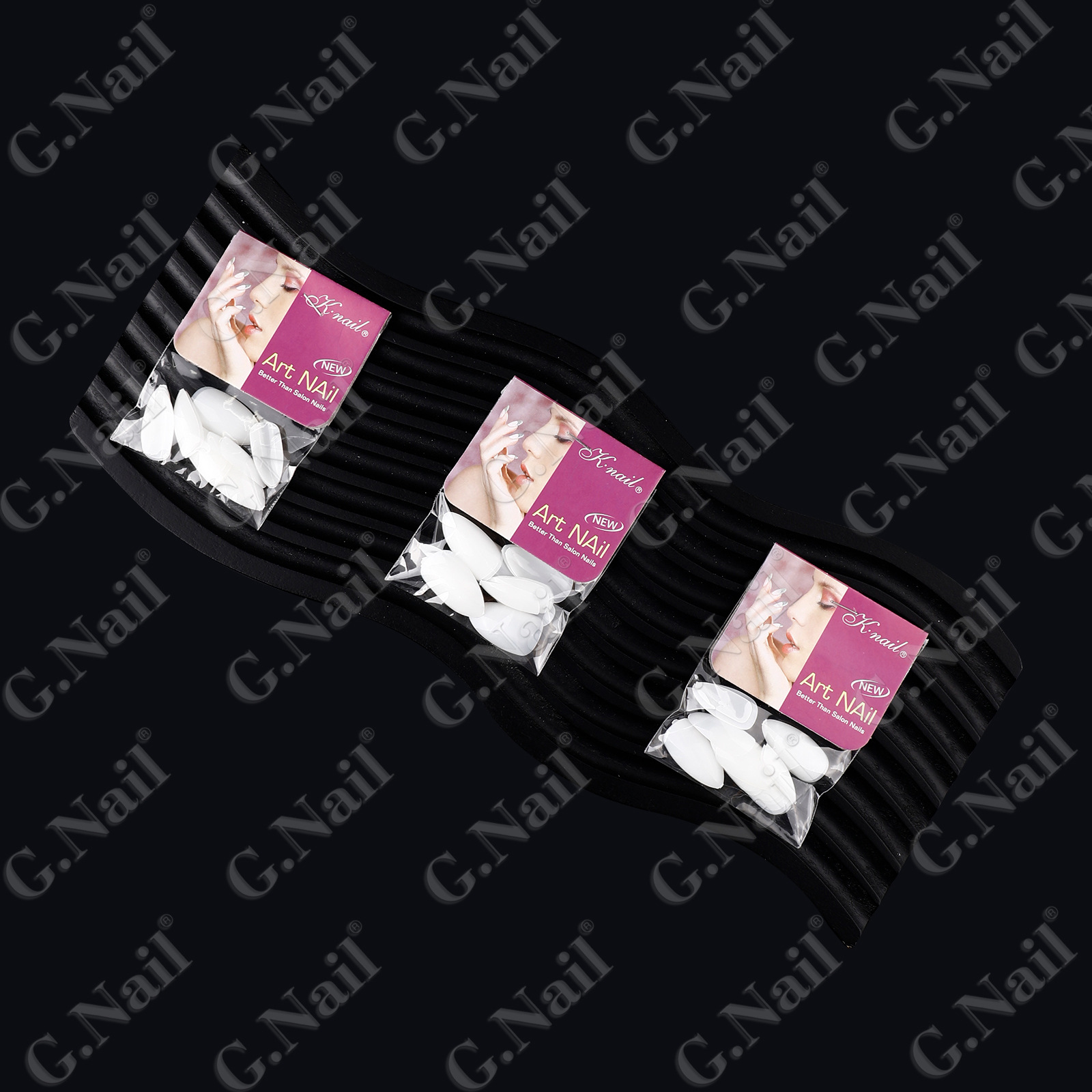 Gnail Knail正品卡装美甲假指甲片系列24片24包卡装全贴穿戴甲美甲批发非洲南美洲畅销跨境爆品详情9