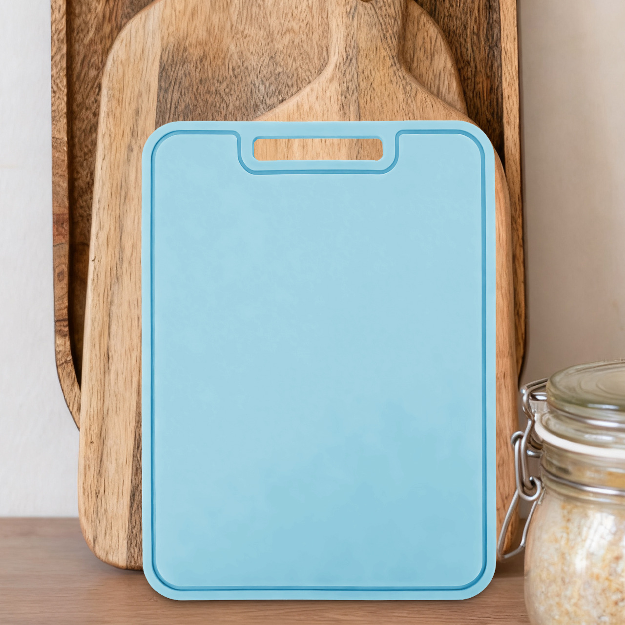 定制硅胶菜板方形食品级餐厅家用水果双面厨房一体式创意切菜砧板详情10