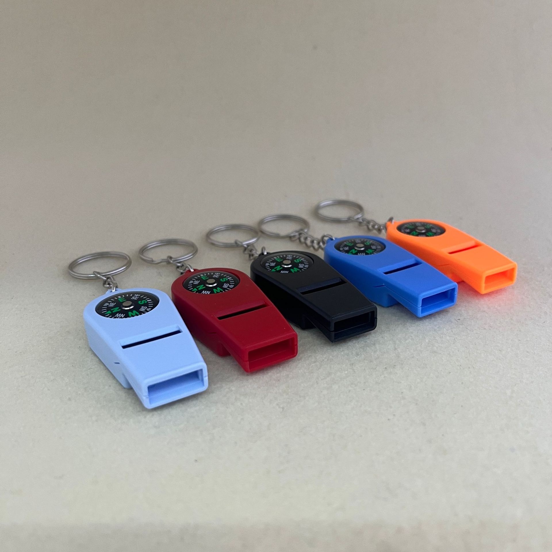 新款迷你多种颜色可选便捷可挂钥匙扣2合1口哨车用家用户外指南详情23