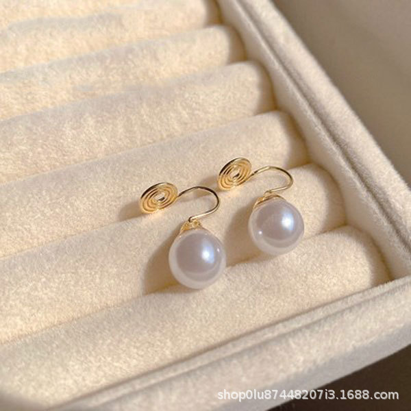 无耳洞耳夹fever同款珍珠耳饰女2023新潮气质名媛轻奢高级感耳环详情13