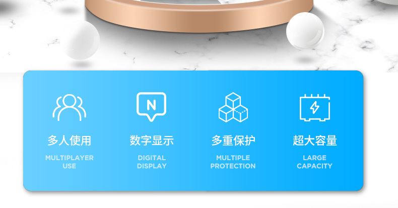 批发充电宝超大容量30000毫安移动电源手机快充3万mAh充电数显详情3