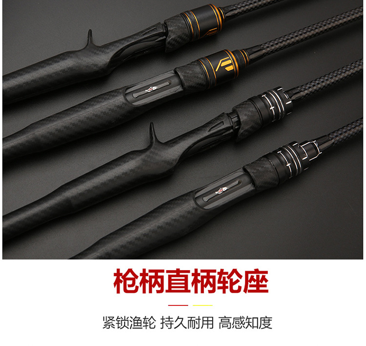 跨境路亚竿批发枪柄直柄海竿路滑竿ml中快调路亚竿泛用杆详情13