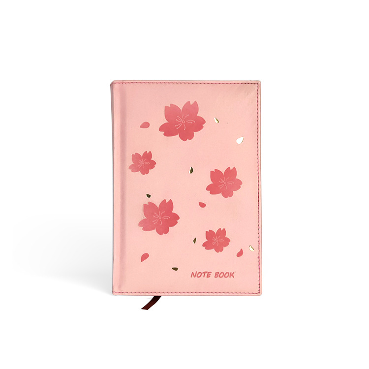 Yalong Cross-border Creative A5 Plant Print Cute Pu Leather Notebook Calendar Notebook pic 3