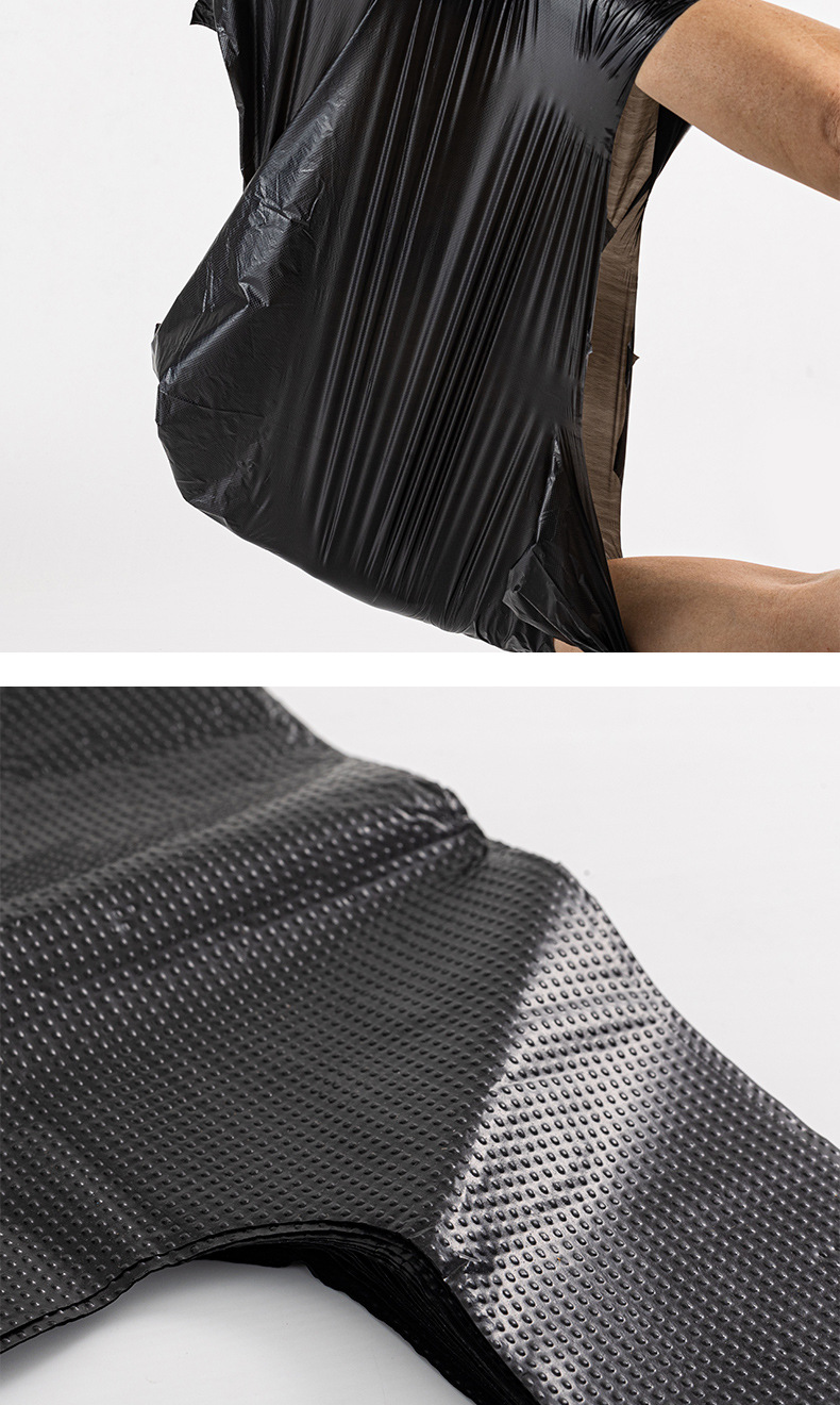 超大垃圾袋加厚物业户外环卫塑料袋医疗酒店餐饮黑色特大号垃圾袋详情15