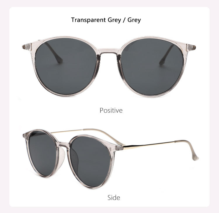 New fashionable round-face sunglasses from Europe and America, trendy driver sunglasses, universal for both men and women, cross-border sunglasses exclusively available pic 9