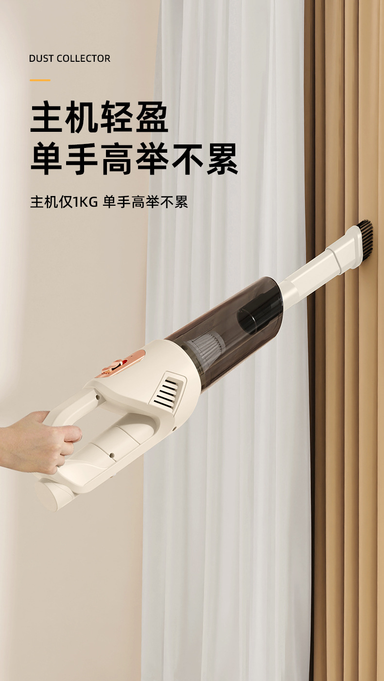 吸尘器家用手持便携车载充电电动无线吸尘器礼品批发一件起批跨境详情6