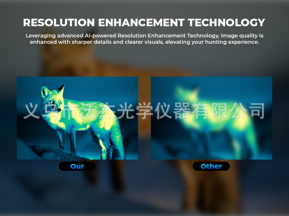 GOYOJO Village House GRL335 monocular Infrared thermal imager High-definition handheld night vision infrared thermal imaging pic 4