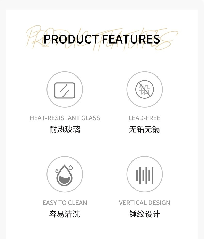 Dirty咖啡杯澳白杯小众复古拿铁杯耐高温玻璃杯高级感美式咖啡杯详情2