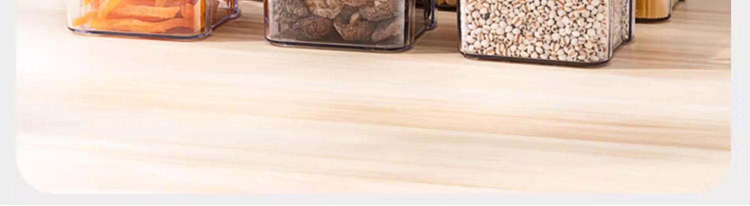 密封罐五谷杂粮厨房收纳食品级干货透明塑料罐盒子零食茶叶储物罐详情8