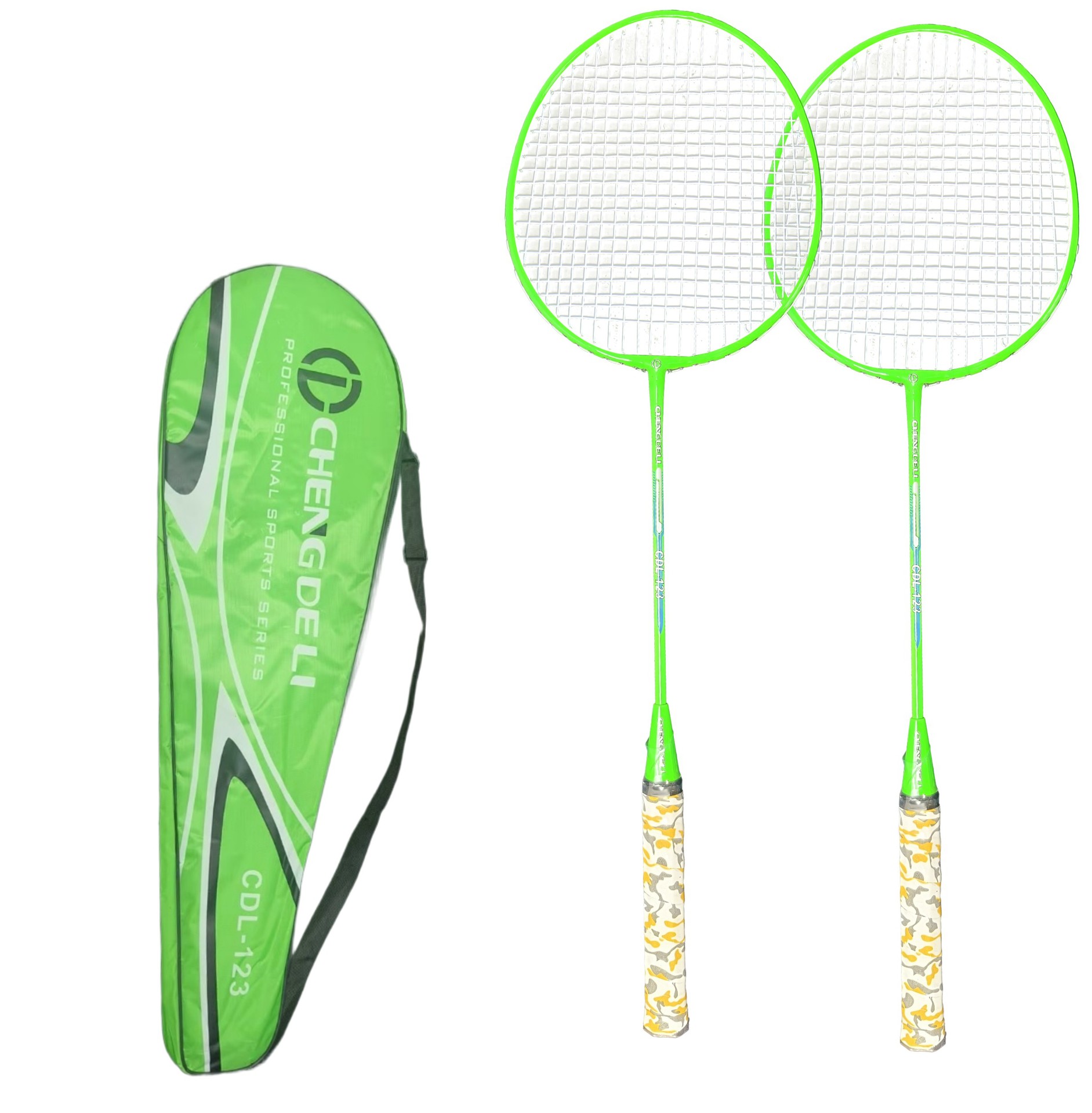 耐打连体羽毛球拍成人儿童训练比赛双拍套装运动户外网球用品详情5