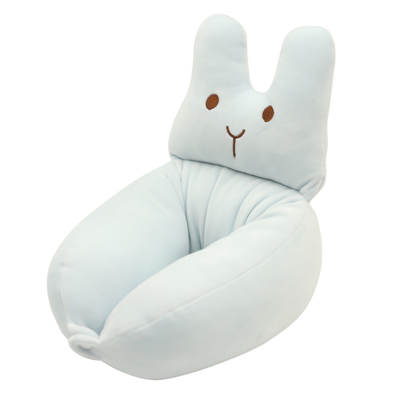 卡通动物充棉U型枕定货 康乐屋PP棉填充颈枕 旅行出差颈椎枕订做详情9