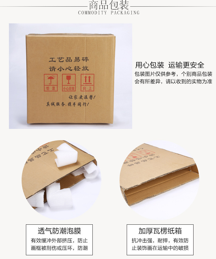 北欧文艺客厅沙发背景墙装饰画小众复古组合挂画轻奢高档过道壁画详情37