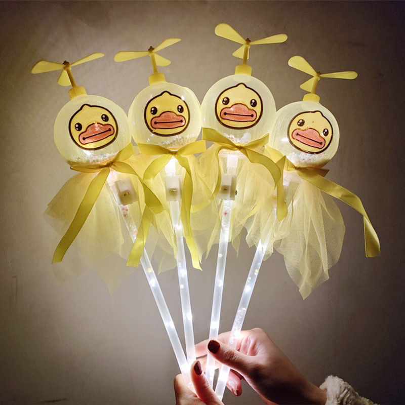 仙女棒波波球魔法棒发光棒地推小礼品儿童发光玩具夜市地摊引流详情7