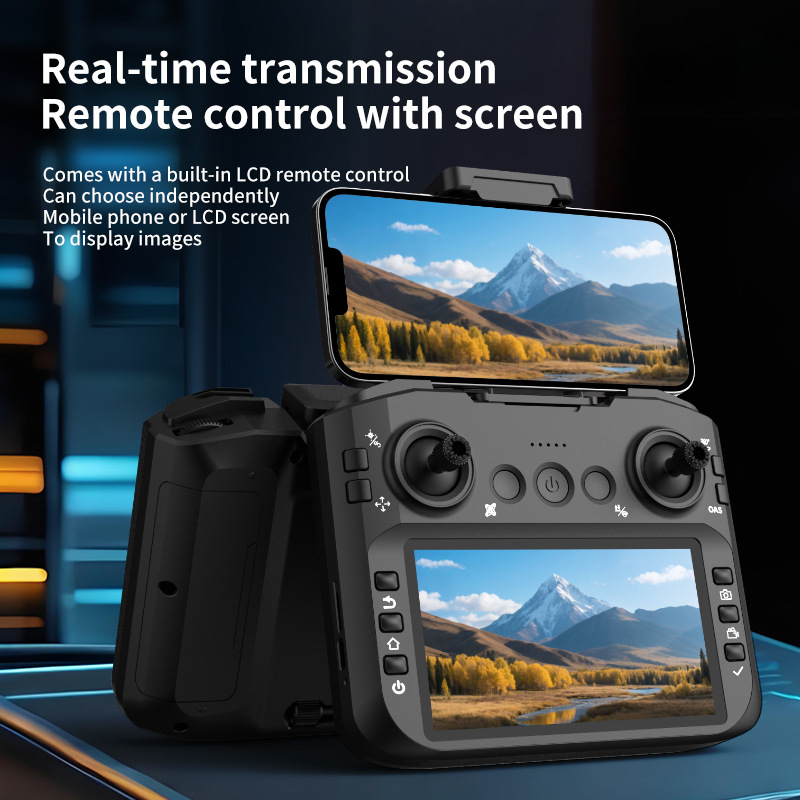 跨境新品迷你无人机航拍四轴飞行器遥控飞机光流高清无刷避障玩具详情23