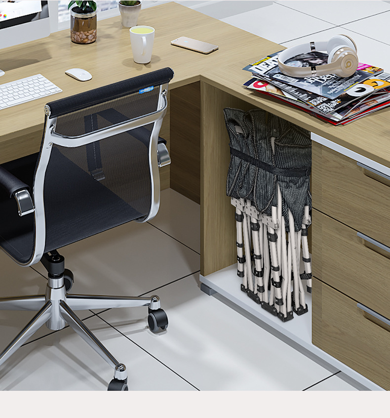 70cm high single folding bed, office nap bed, nap lounge chair, simple home companion, portable camp bed pic 7