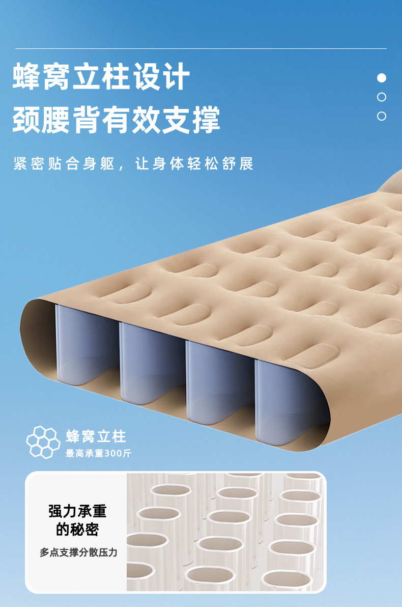 车载充气床自动充气抽气充气床垫SUV轿车内睡觉神器汽车后排睡垫详情42
