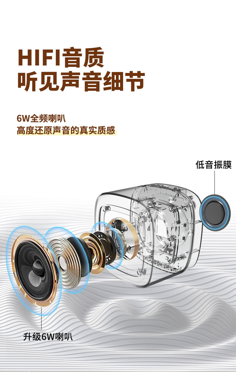 新款跨境蓝牙音箱便携式户外蓝牙音响无线K歌带话筒麦克风家庭ktv详情15