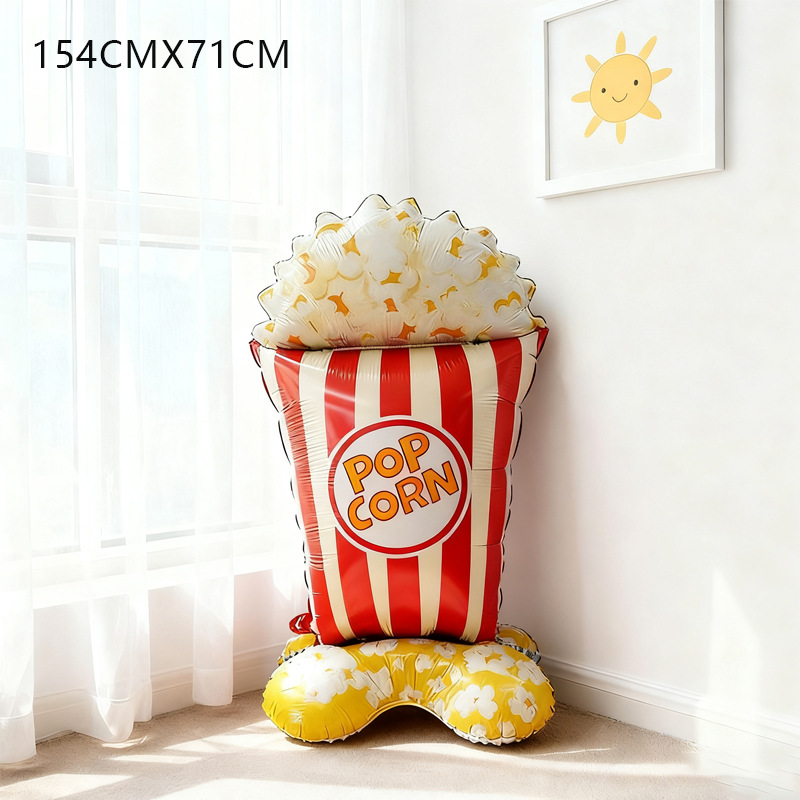 卡通站立底座水果气球 生日派对学校商场装饰场景布置装饰气球详情2