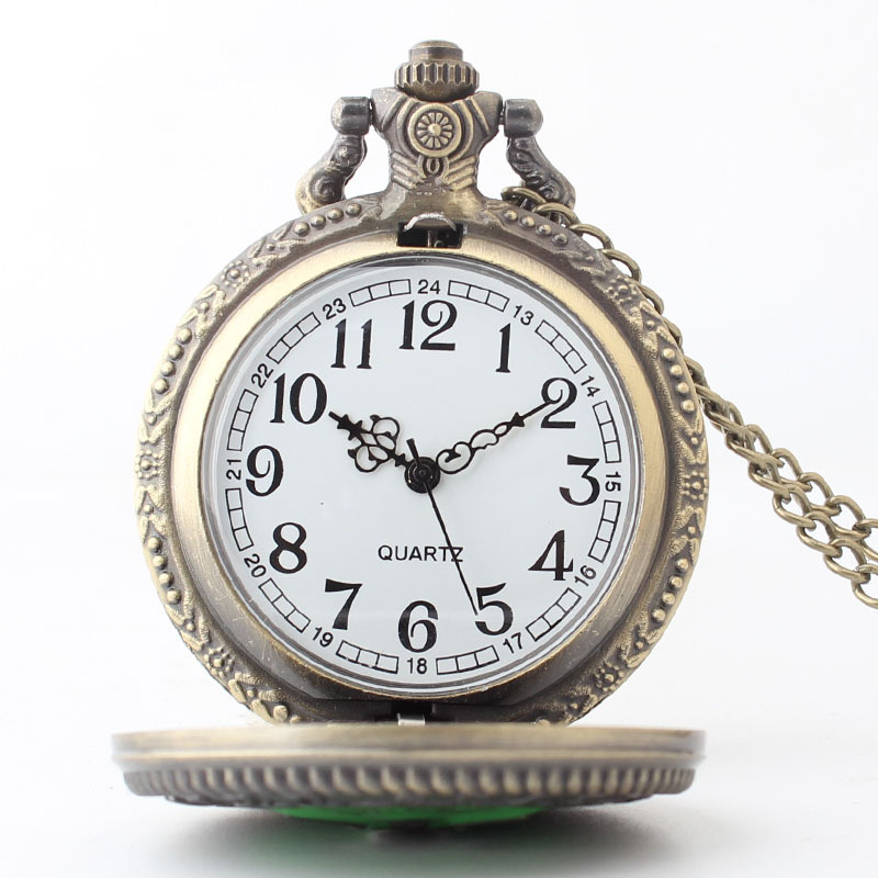 Hot-selling Harry Potter Fantastic Beasts Grindelwald Large Pocket Watch, personalized cross-border bestseller, golden pentagonal pic 10