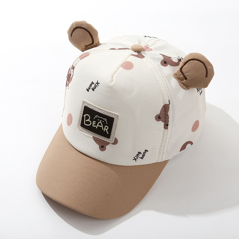 婴儿帽子秋冬可爱超萌韩版洋气男女宝宝鸭舌帽棒球帽百搭小童春秋详情14