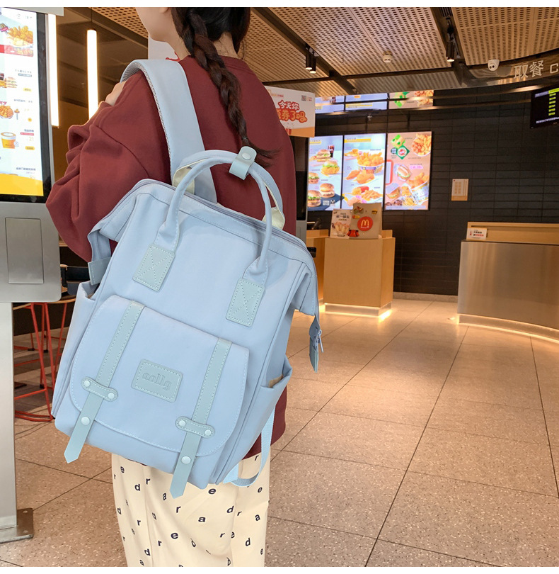 妈咪包ins手提大容量高级感学生外出轻便旅行女士多功能书包详情24