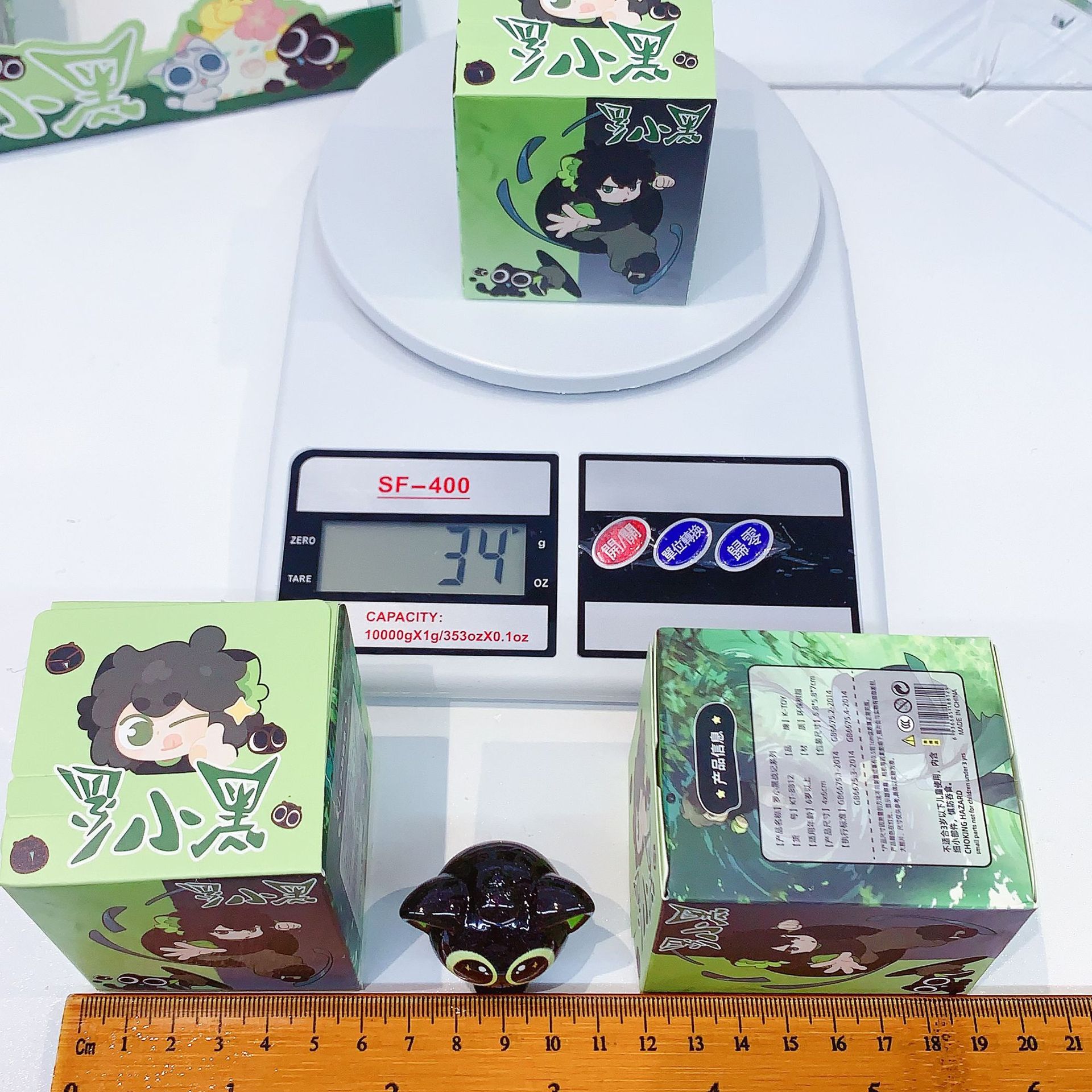 The plush blind box of the cartoon doll Luo Xiaohei's War Record series is a hot-selling diy accessory for desktop decoration pic 8