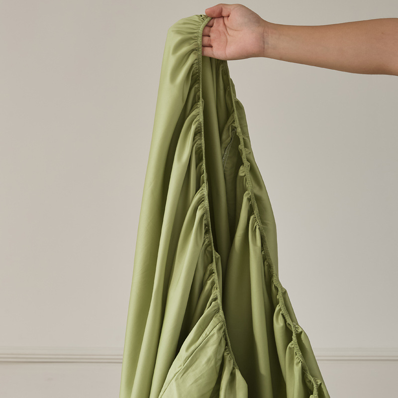 Single-piece quilt cover, pure cotton long-staple cotton bed sheet, bed cap, oversized quilt cover, skin-friendly single and double solid color bedding pic 79