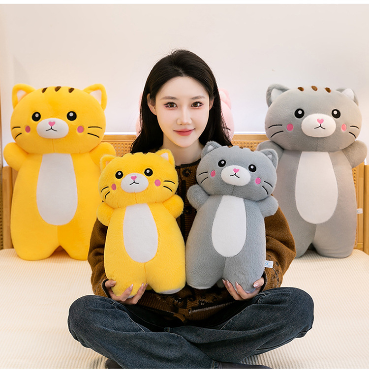 新款可爱大象抱枕玩偶猫咪毛绒玩具公仔布娃娃礼物靠垫靠枕卧室详情23
