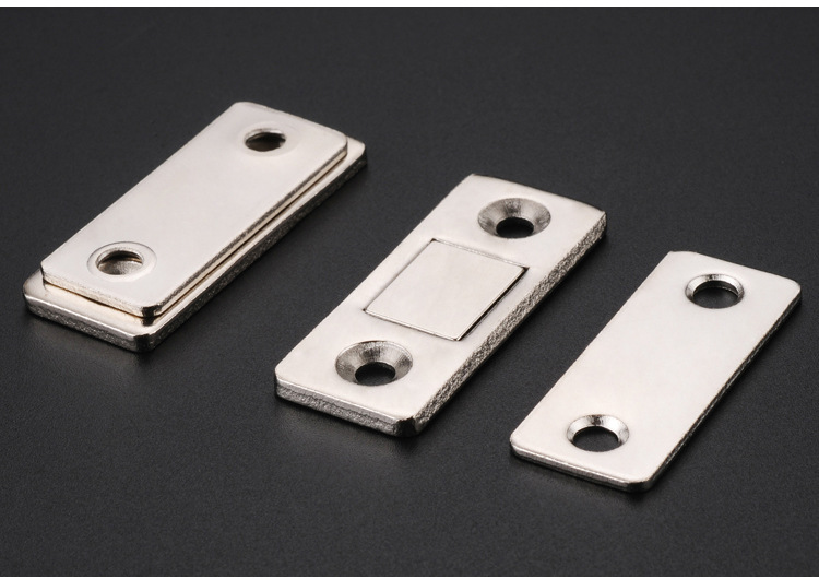 【 Factory Direct Delivery 】 Invisible magnetic attraction cabinet door, glass cabinet sliding door, zero-space strong magnetic attraction magnet touch bead pic 6