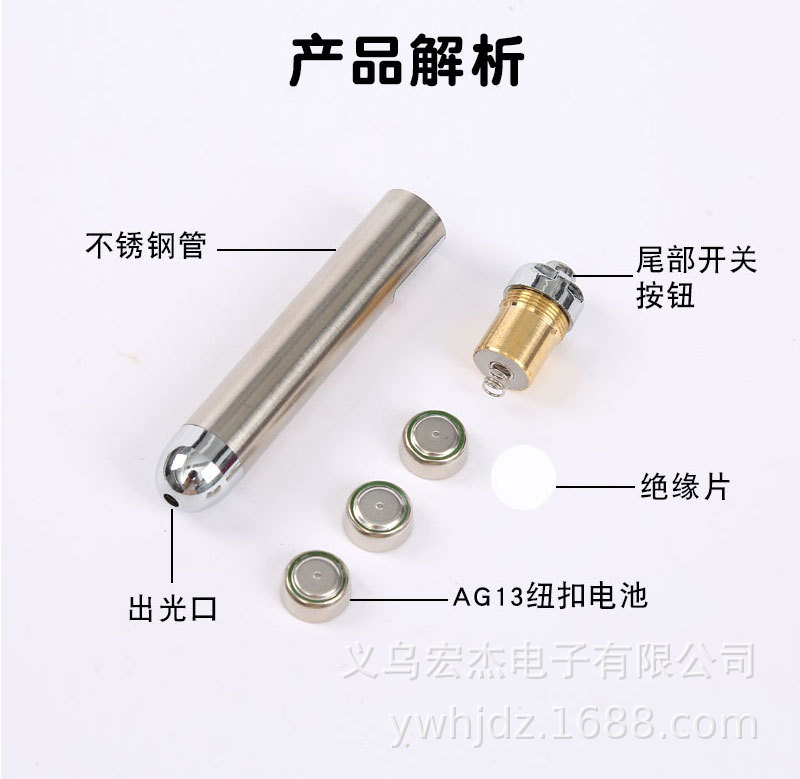 红外线定位灯一字线十字线激光灯标线灯裁床木工石材切割红光点状详情3