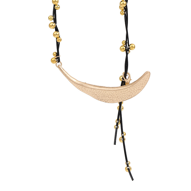 跨境专供亚马逊女士短项链高级感吊坠小众复古首饰锁骨链欧美批发详情8