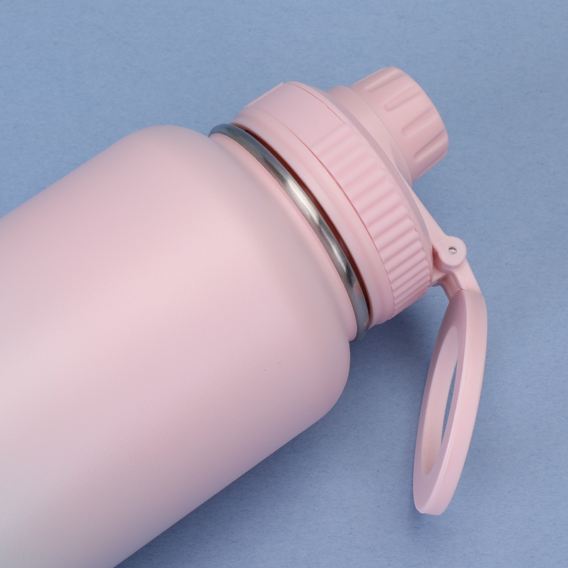 新款32oz不锈钢太空壶双层保温杯磁吸手机支架马卡龙便携运动水杯详情14