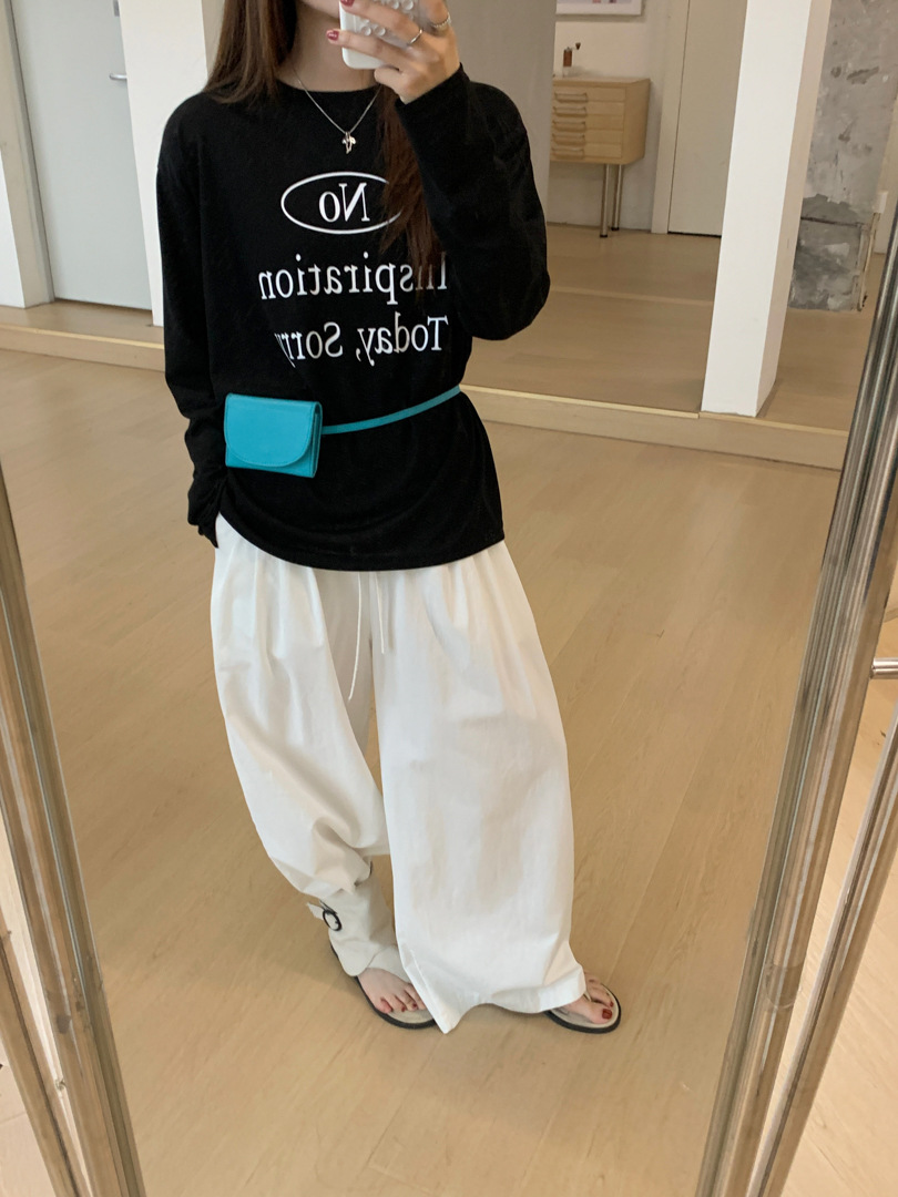 衣天堂出游季天丝防晒罩衫女春夏内搭宽松慵懒感chic韩系长袖T恤详情29