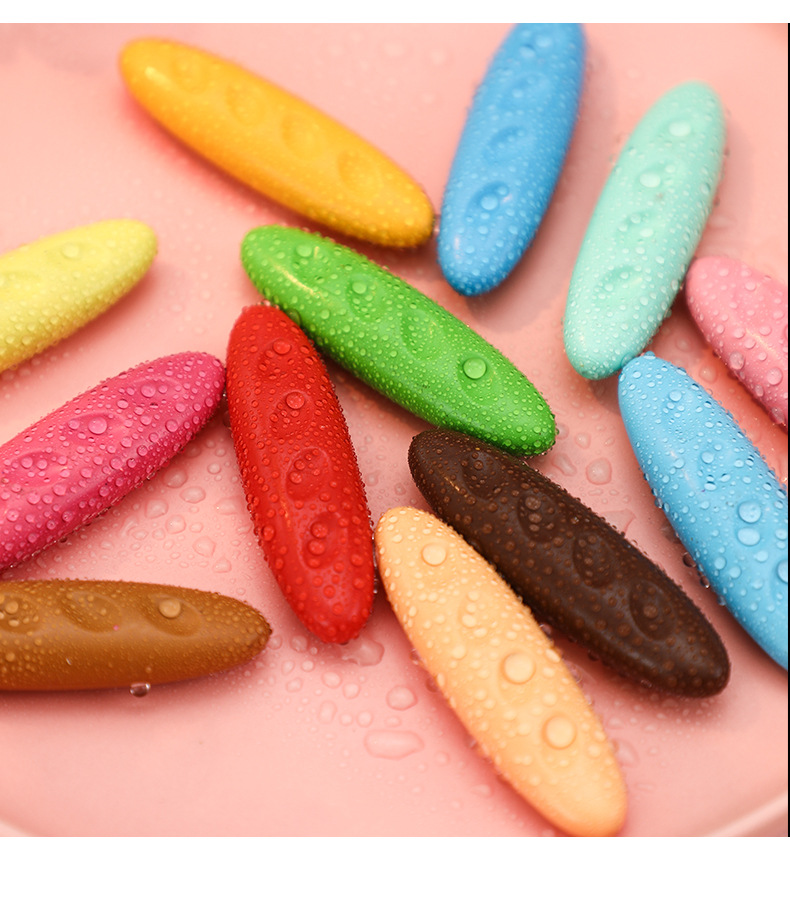 儿童造型蜡笔塑料蜡笔不脏手儿童绘画涂鸦油画棒盒装彩色蜡笔36色详情11