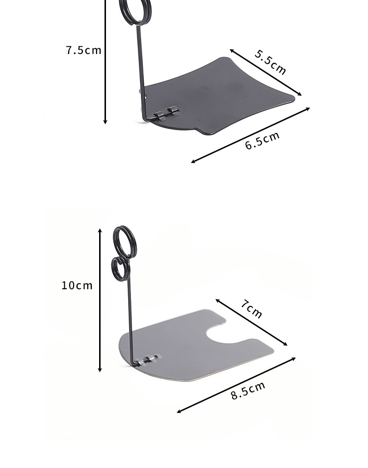 餐厅座位卡餐牌夹宴会菜牌立牌金属标签夹价格标签席位卡夹展示牌详情4