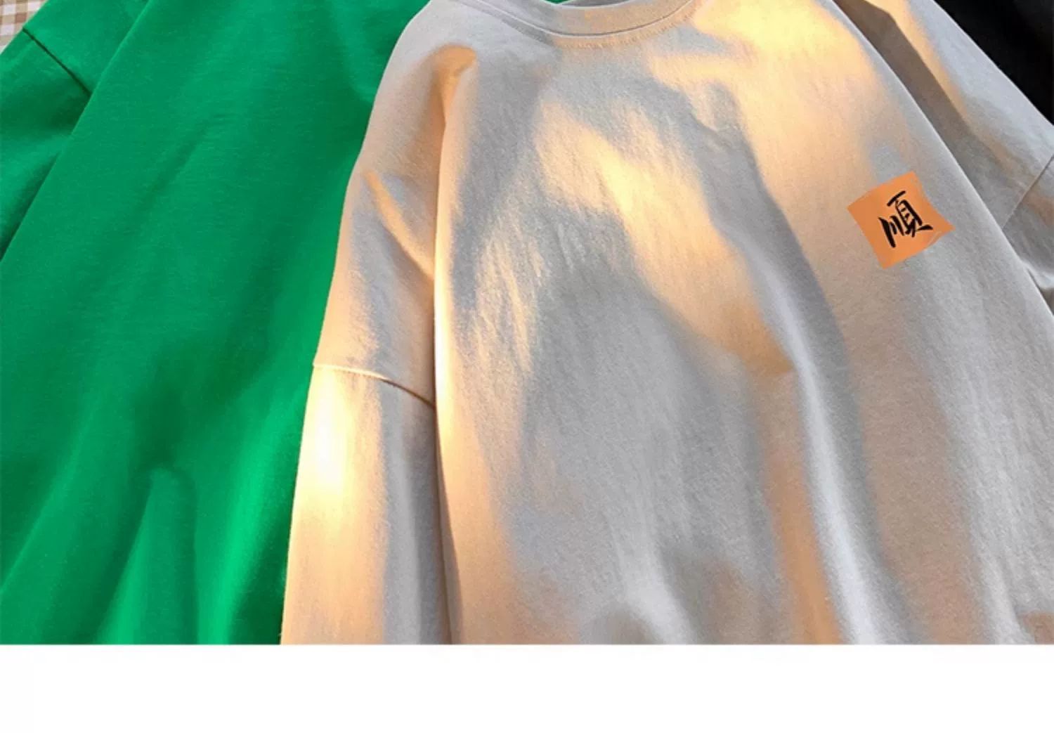 国潮中国风短袖T恤男夏季国潮宽松大码情侣百搭酒红色圆领体恤衫半袖详情31