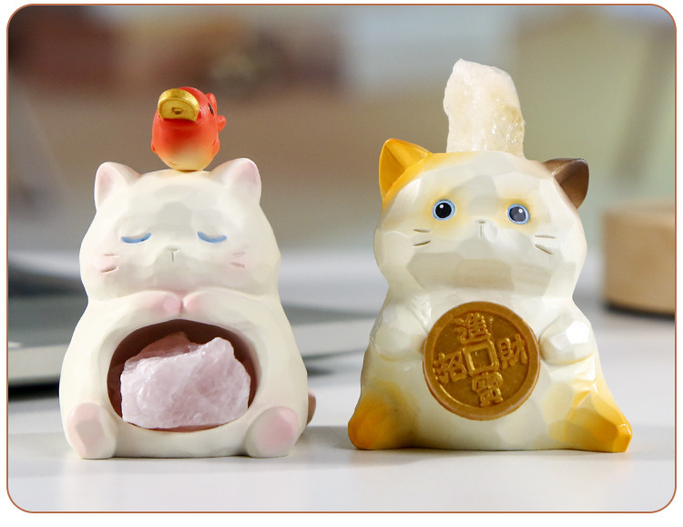 网红爆款猫猫能量PAI盲盒潮玩手办公仔儿童学生节日礼品厂家批发详情31