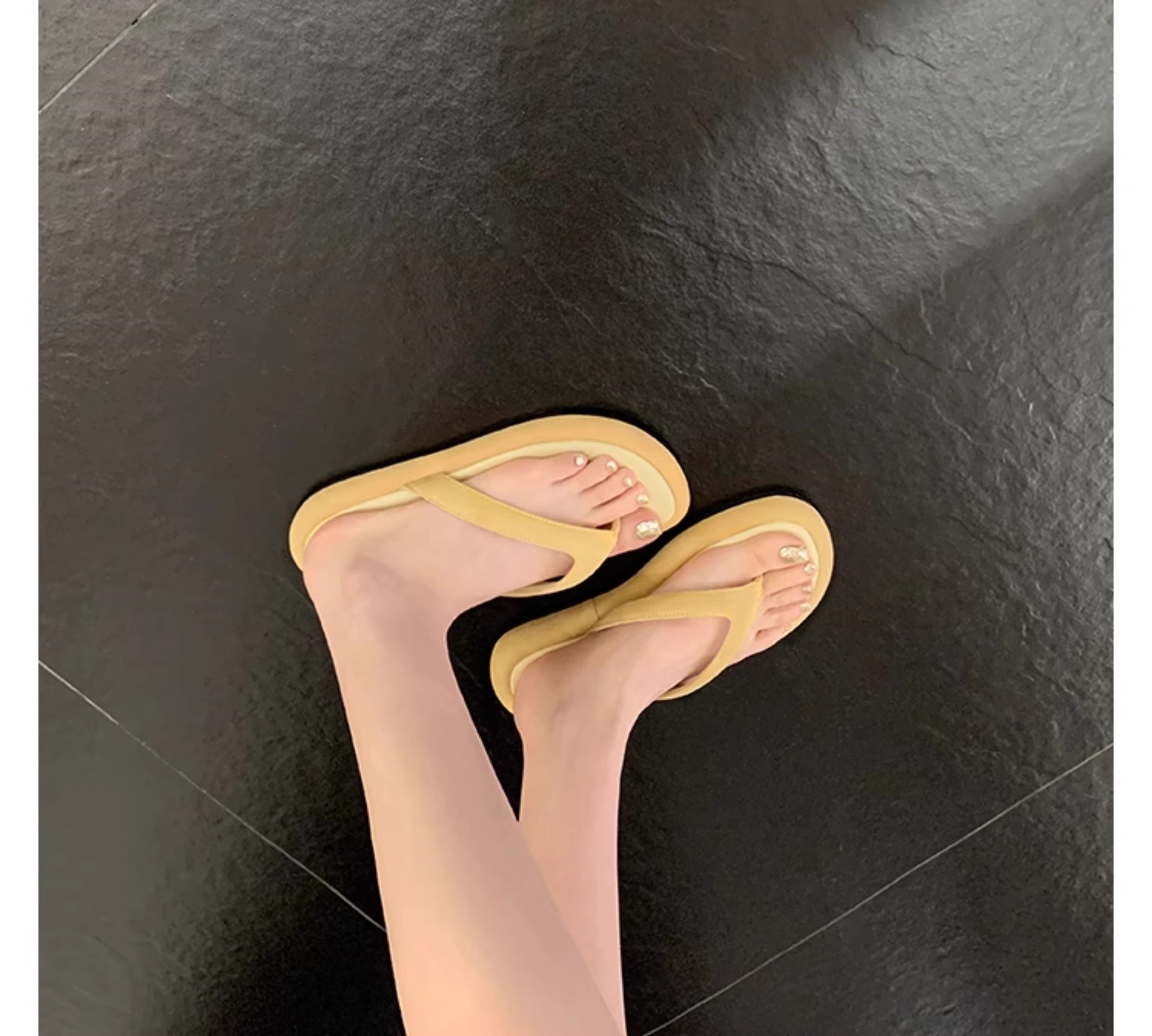 【sheii苏茵茵】同款~踩屎感沙滩度假厚底人字拖鞋女凉拖外穿详情17