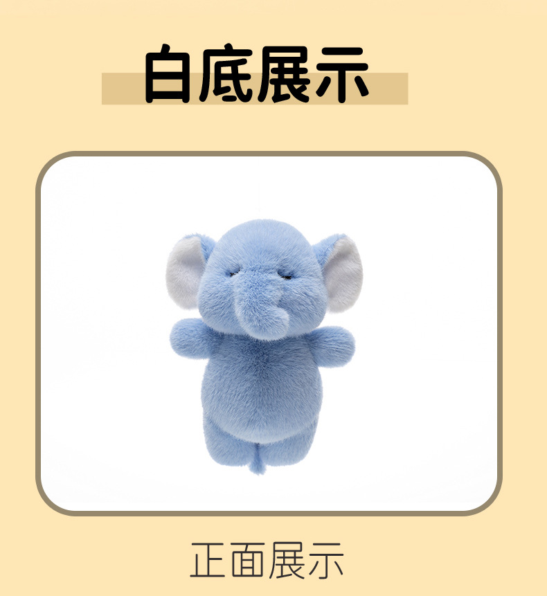 Wholesale of rear-lying panda plush toys, office brown bear wrist pads, fox elephant learning pads, penguin mouse pads pic 22