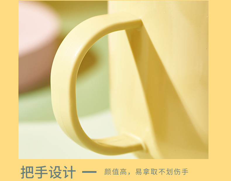 塑料可爱小熊图案情侣漱口杯男孩女孩儿童牙杯猫咪牙杯牙缸刷牙杯详情12