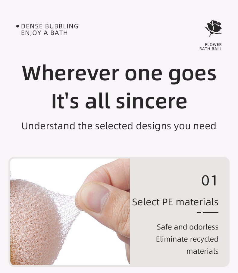 Yuesi home patented flower-shaped dense milk foam SPA bath详情20